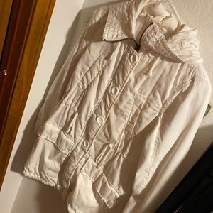 White New York company coat